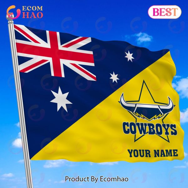 NRL Teams North Queensland Cowboys Flag Gift For Fans