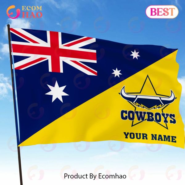 NRL Teams North Queensland Cowboys Flag Gift For Fans