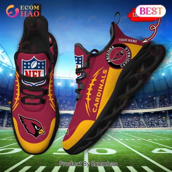 Personalized NFL Arizona Cardinals Max Soul Chunky Sneakers