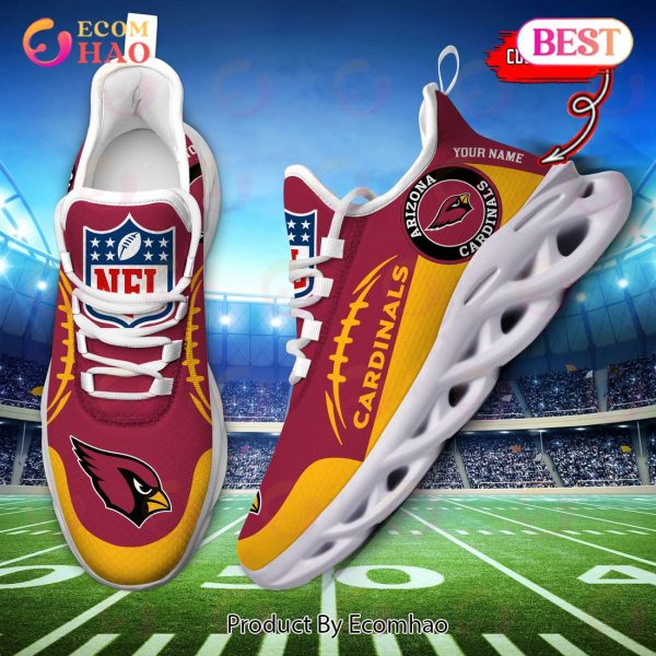Personalized NFL Arizona Cardinals Max Soul Chunky Sneakers