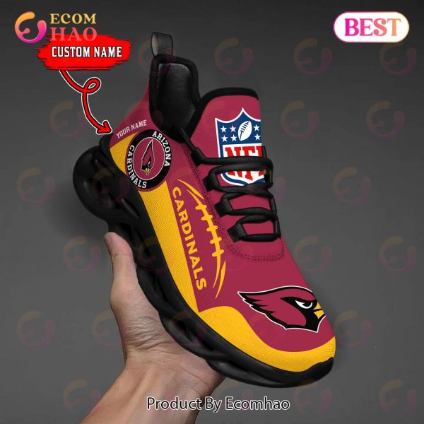 Personalized NFL Arizona Cardinals Max Soul Chunky Sneakers