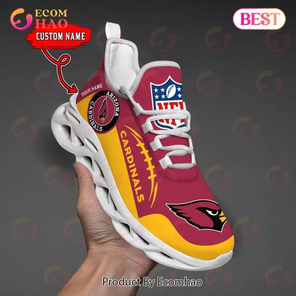 Personalized NFL Arizona Cardinals Max Soul Chunky Sneakers