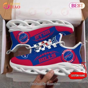 Personalized NFL Buffalo Bills Max Soul Chunky Sneakers