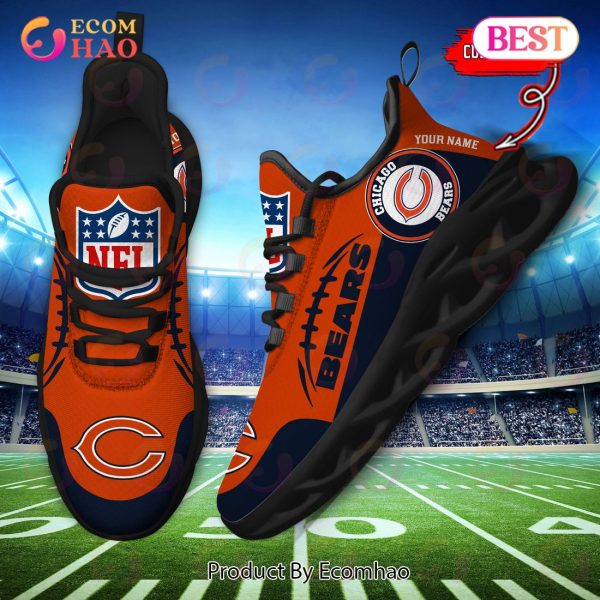 Personalized NFL Chicago Bears Max Soul Chunky Sneakers