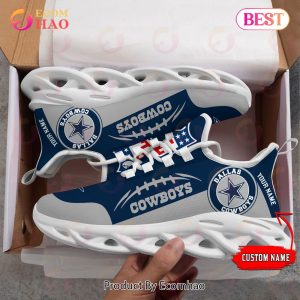Personalized NFL Dallas Cowboys Max Soul Chunky Sneakers