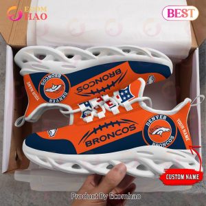 Personalized NFL Denver Broncos Max Soul Chunky Sneakers