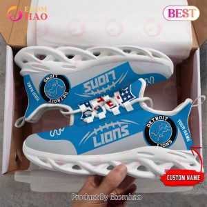 Personalized NFL Detroit Lions Max Soul Chunky Sneakers