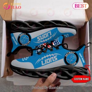 Personalized NFL Detroit Lions Max Soul Chunky Sneakers
