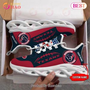 Personalized NFL Houston Texans Max Soul Chunky Sneakers