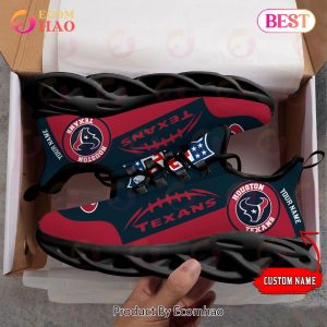 Personalized NFL Houston Texans Max Soul Chunky Sneakers