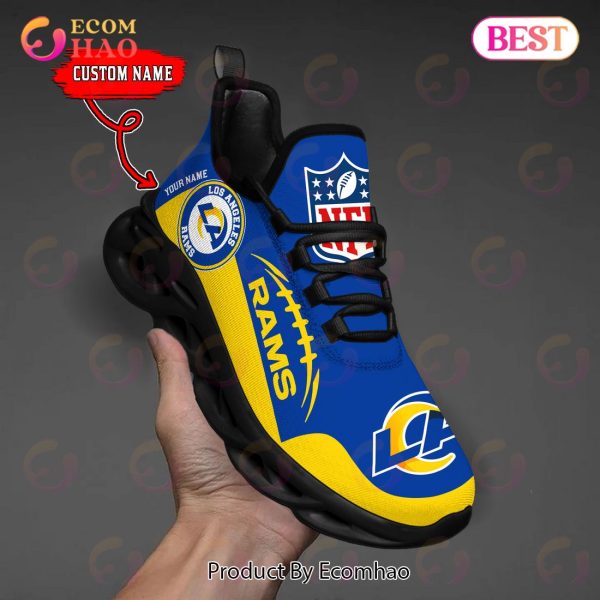 Personalized NFL Los Angeles Rams Max Soul Chunky Sneakers