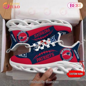 Personalized NFL New England Patriots Max Soul Chunky Sneakers