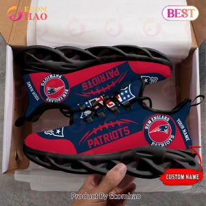 Personalized NFL New England Patriots Max Soul Chunky Sneakers