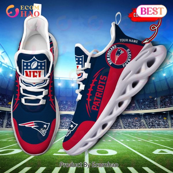 Personalized NFL New England Patriots Max Soul Chunky Sneakers