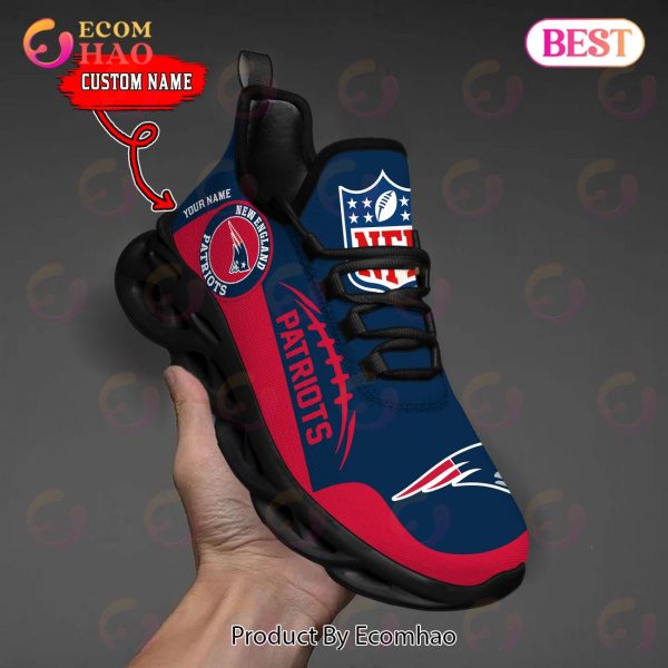 Personalized NFL New England Patriots Max Soul Chunky Sneakers