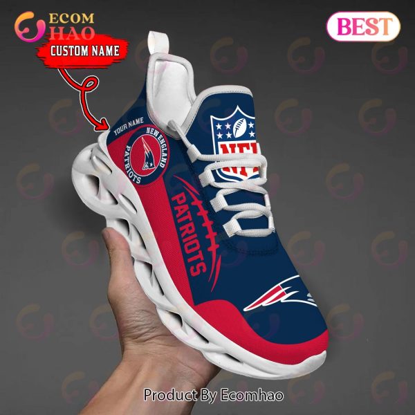 Personalized NFL New England Patriots Max Soul Chunky Sneakers