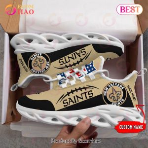 Personalized NFL New Orleans Saints Max Soul Chunky Sneakers