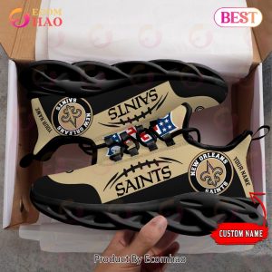 Personalized NFL New Orleans Saints Max Soul Chunky Sneakers