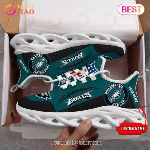 Personalized NFL Philadelphia Eagles Max Soul Chunky Sneakers