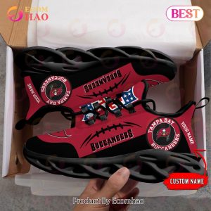 Personalized NFL Tampa Bay Buccaneers Max Soul Chunky Sneakers