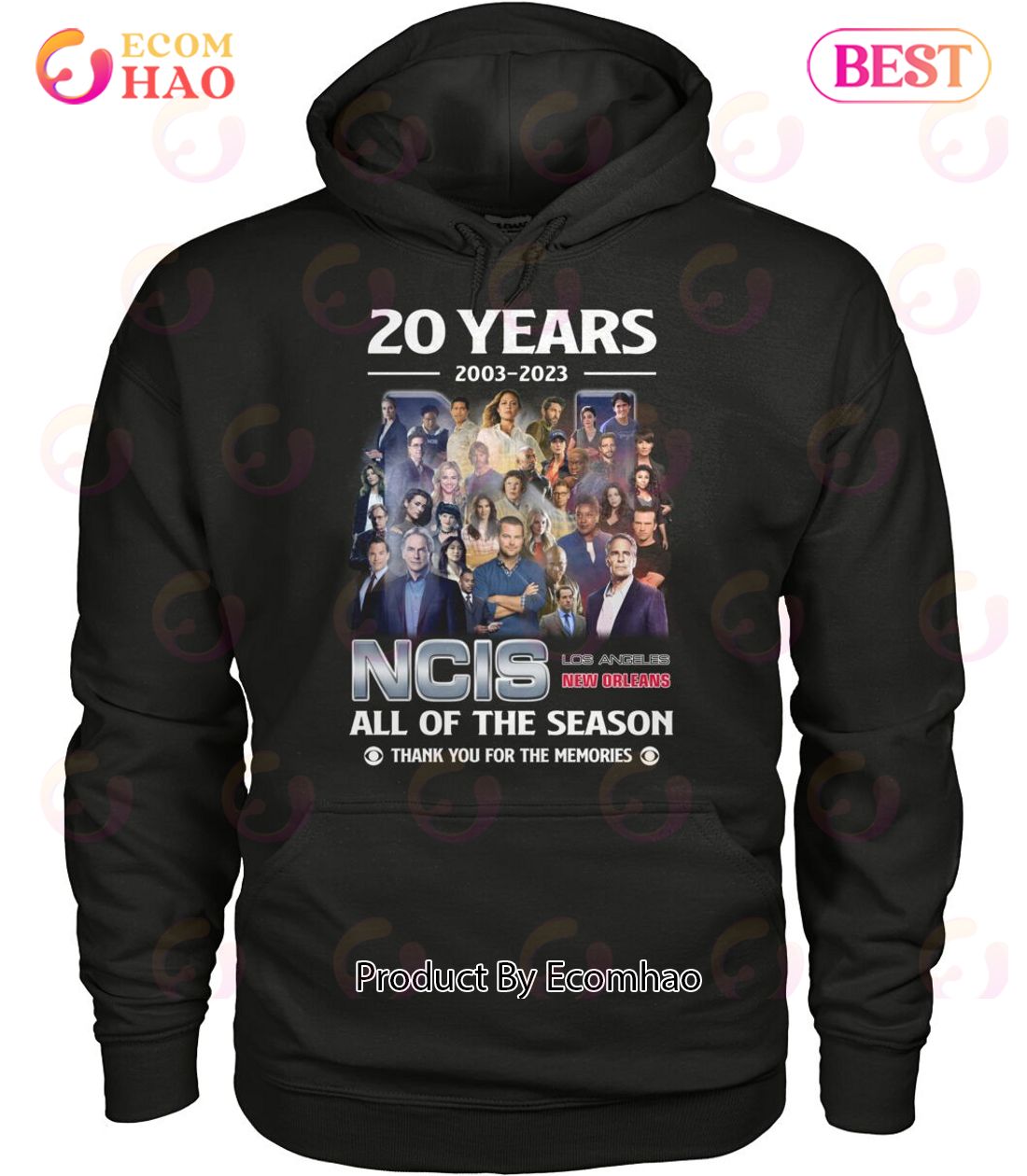 20 Years 2003 – 2023 NCIS All Of Season Thank You For The Memories T-Shirt