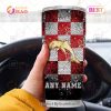 Personalized NRL Gold Coast Titans Tumbler Gold Logo Purl