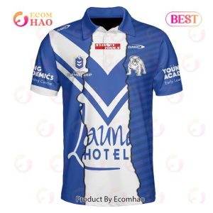 Personalized 2023 NRL Canterbury Bankstown Bulldogs Mix Jerseys Polo Shirt