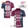 Personalized 2023 NRL Gold Coast Titans Mix Jerseys Polo Shirt