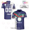 Personalized 2023 NRL Newcastle Knights Mix Jerseys Polo Shirt