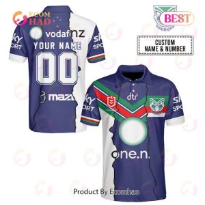 Personalized 2023 NRL New Zealand Warriors Mix Jerseys Polo Shirt