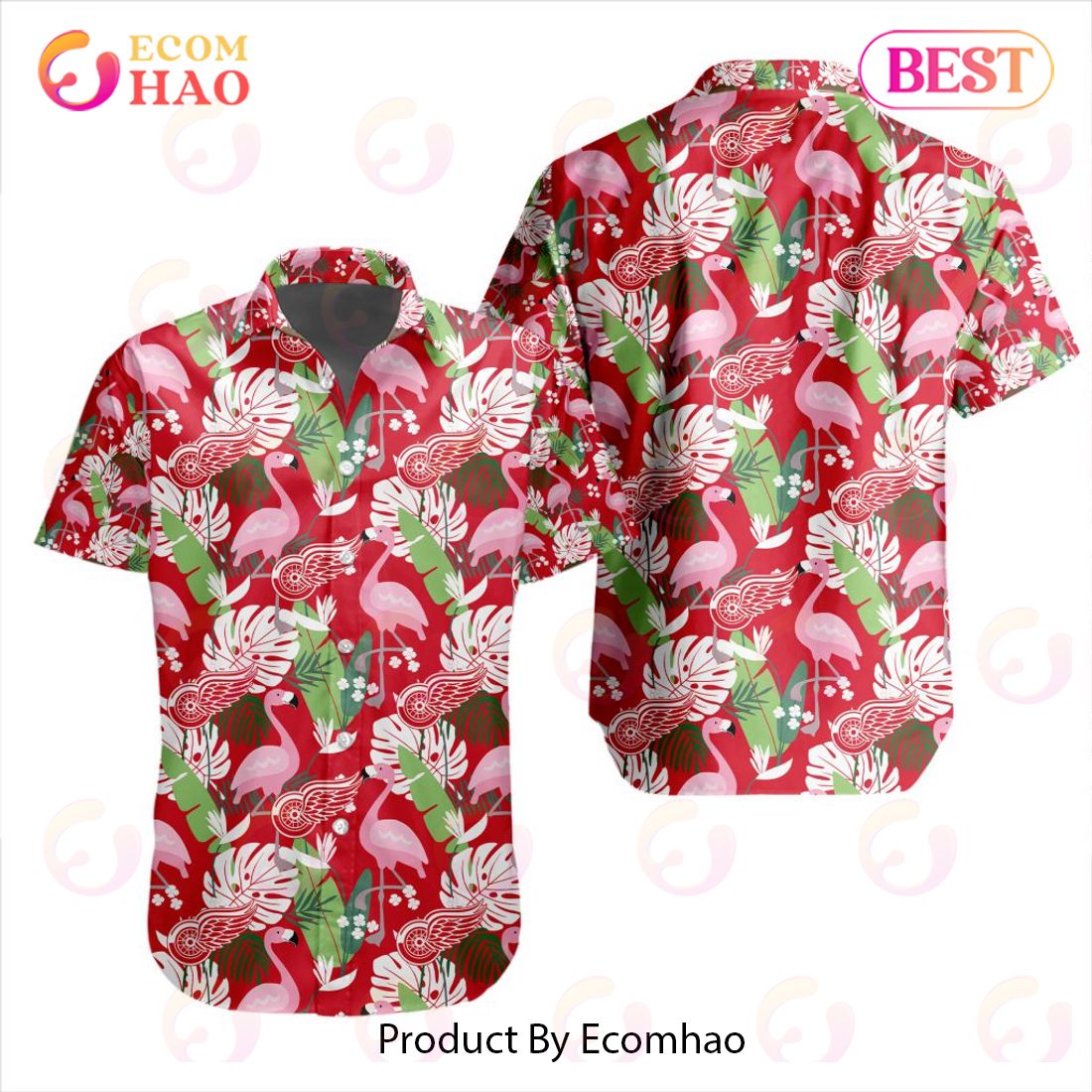 Limited Edition NHL Carolina Hurricanes Special Hawaiian Design Button Shirt