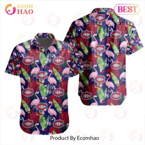 Limited Edition NHL Montreal Canadiens Special Hawaiian Design Button Shirt