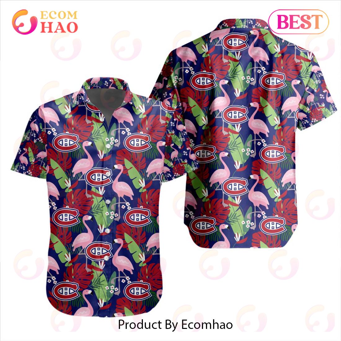 Limited Edition NHL New York Rangers Special Hawaiian Design Button Shirt