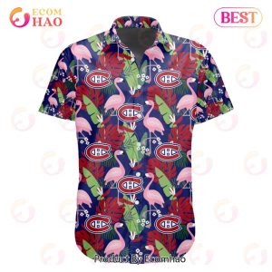 Limited Edition NHL Montreal Canadiens Special Hawaiian Design Button Shirt