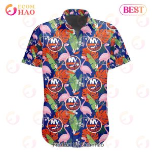 Limited Edition NHL New York Islanders Special Hawaiian Design Button Shirt
