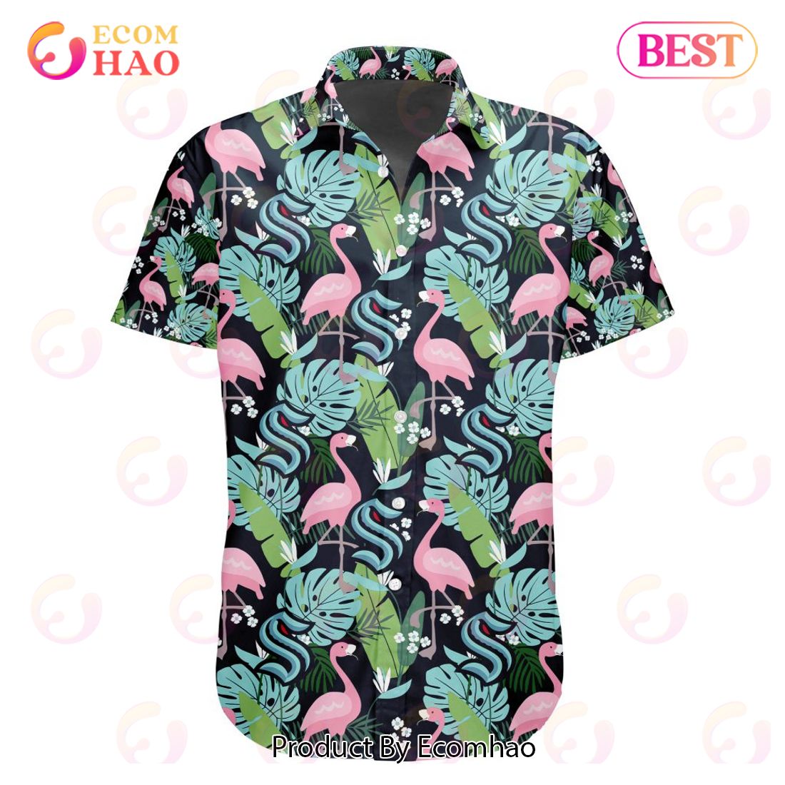 Limited Edition NHL Seattle Kraken Special Hawaiian Design Button Shirt