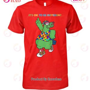 Phillie Phanatic It’s Ok To Be Different T-Shirt