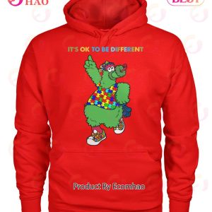 Phillie Phanatic It’s Ok To Be Different T-Shirt