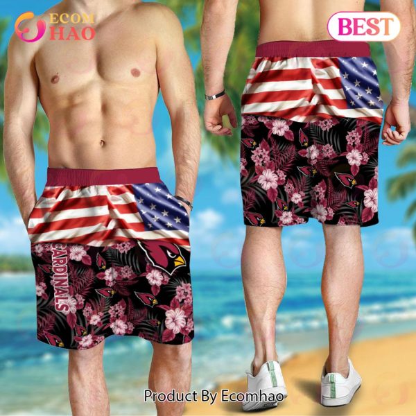 NFL Arizona Cardinals Hawaiian Shirt & Short New Trending