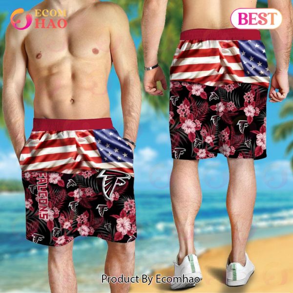 NFL Atlanta Falcons Hawaiian Shirt & Short New Trending