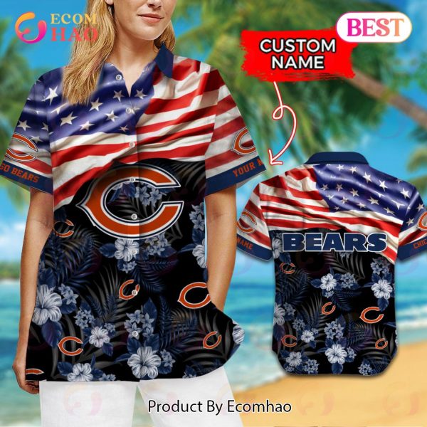 NFL Chicago Bears Hawaiian Shirt & Short New Trending