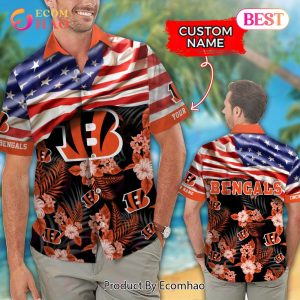 NFL Cincinnati Bengals Hawaiian Shirt & Short New Trending