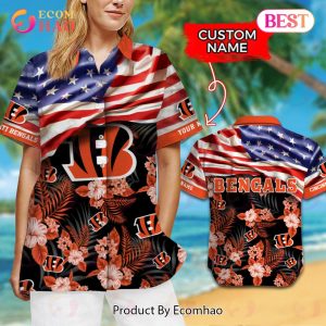 NFL Cincinnati Bengals Hawaiian Shirt & Short New Trending