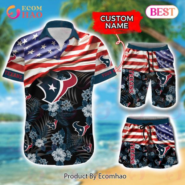 NFL Houston Texans Hawaiian Shirt & Short New Trending