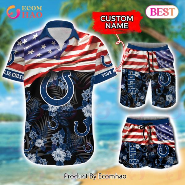 NFL Indianapolis Colts Hawaiian Shirt & Short New Trending