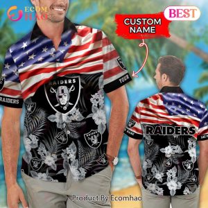 NFL Las Vegas Raiders Hawaiian Shirt & Short New Trending