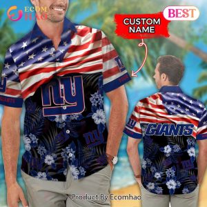 NFL New York Giants Hawaiian Shirt & Short New Trending