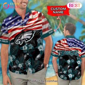 NFL Philadelphia Eagles Hawaiian Shirt & Short New Trending