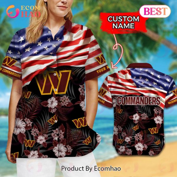 NFL Washington Commanders Hawaiian Shirt & Short New Trending