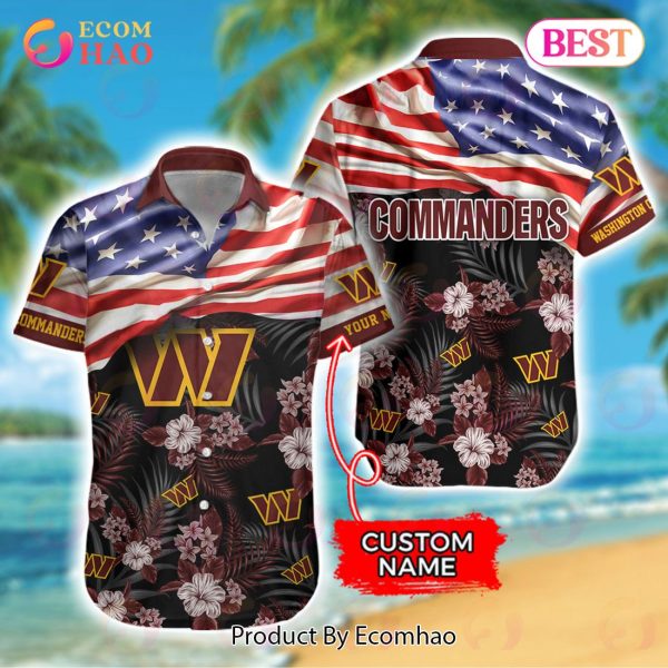 NFL Washington Commanders Hawaiian Shirt & Short New Trending